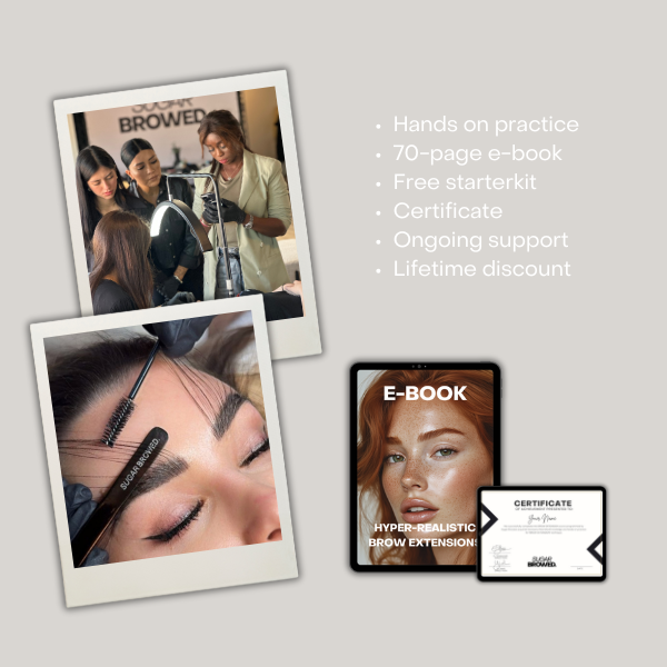 EXTENSIONES DE CEJAS DE ENTRENAMIENTO