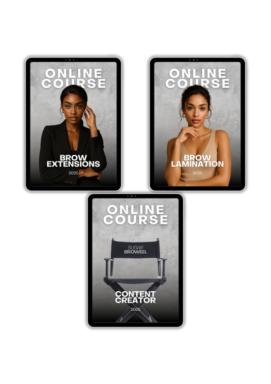 PACK COMBI - CURSO ONLINE LAMINACIÓN DE CEJAS + EXTENSIONES DE CEJAS