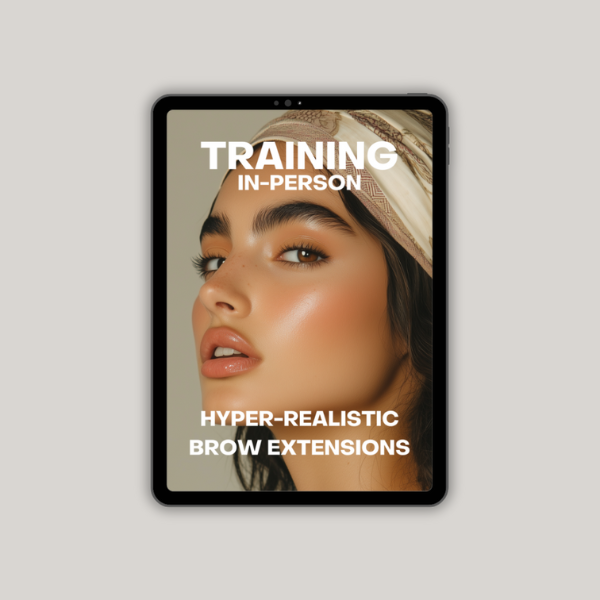 TRAINING HYPER REALISTIC EYEBROW EXTENSIONS